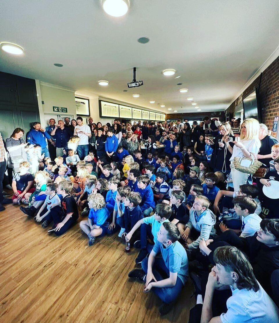 Kids party with children seated